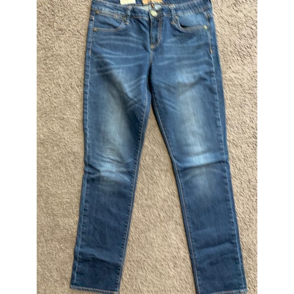 KUT FROM THE KLOTH ANNIE BOYFRIEND JEANS WOMENS SIZE 6 Dark Wash Nice EUC - Picture 4 of 7